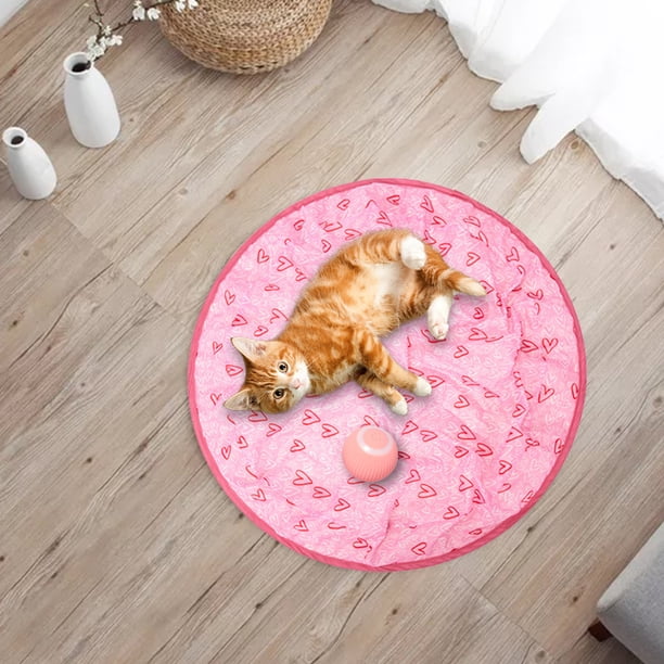 Leryveo Juguete Para Gatos Chaseing Mate | Pelota Juguetes Interactivos Para Gatos | Estimular El Juguete De Bolas De Caza Para Gatos Con Movimiento Irregular | Juguetes Para Gatos De Interior
