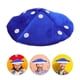 thumbnail image 3 of Divertido sombrero de hongo para adultos y niños, gorro de hongo grande de peluche, tocado extragrande para Halloween, cosplay, festivales y fiestas, 3 of 7