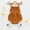 Coffee, variant on Rciityk Baby Girls Rompers Newborn Toddler Girl Clothes Gift Set Infant Adjustable Straps Summer Bodysuit Tops Outfits (0-18Month)