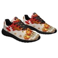 thumbnail image 6 of Happy Thanksgiving Turkey Pumpkin HarveStCanada Shoes Sneakers Black Size 7.5, 6 of 7