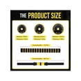 thumbnail image 3 of Bingirl Yellow 44 Lb 2-in-1 Adjustable Dumbbell Set with Foam Handles for Home Gym, 3 of 7