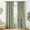 Sage Green, variant on Terracotta Boho Blackout Curtains for Bedroom, Bohemian Pom Pom Double Layer Patterned Drapes, Rust Burnt Orange Sheer Overlay Western Curtains for Living Room 84 Inches Long 2 Panels Set