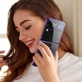 thumbnail image 6 of Compatible with Samsung Galaxy Z Flip 4 Case Plating Frame Electroplate Clear Luxury Elegant Case Camera Protector Soft TPU Shockproof Protective 3 PCS Anti-Skid Galaxy Z Flip 4 Case -Purple, 6 of 12
