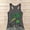 Gray, variant on 2026 Brazil Soccer Graphic Tank Top for Women - Casual Sleeveless Athletic Camisole - Summer Sports Fan Crewneck Vest Top for Everyday Activewear