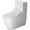 White, variant on Duravit 2171510000 ME by Starck Elongated Chair Height Toilet Bowl Only, White
