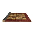 thumbnail image 2 of Ahgly Company Indoor Rectangle Abstract Brown Modern Area Rugs, 7' x 10', 2 of 4
