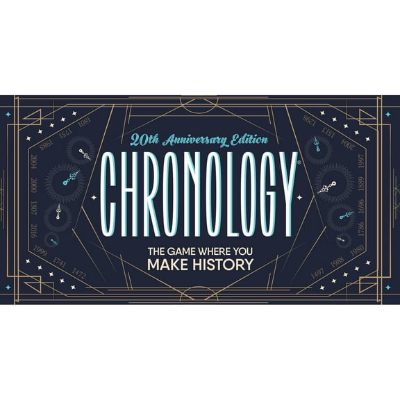 Chronology Game of Timeline Facts for Ages 14 by Buffalo Games