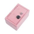 thumbnail image 2 of Alcancía de hierro, alcancía, caja para ahorrar dinero, caja fuerte para estantería, regalo de recuerdo Rosa, 2 of 9