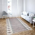 thumbnail image 1 of Casavani Childrens Room Kilim Home Dcor Rug, Brown 3x5 feet, 1 of 6