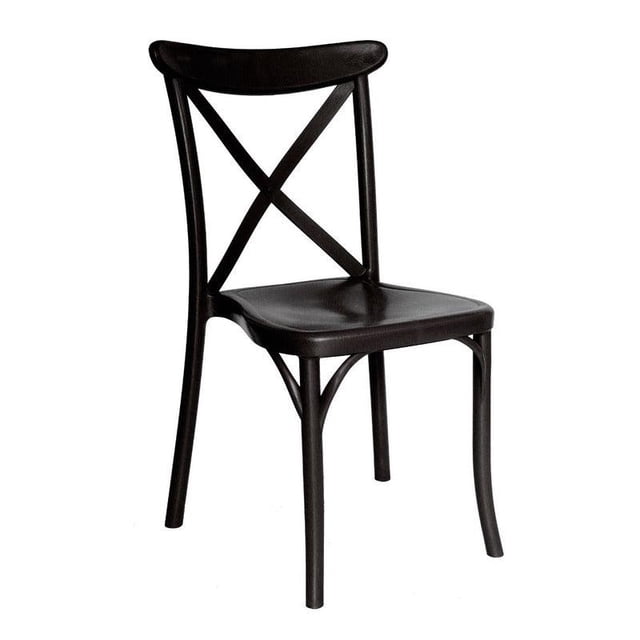 Offiho Eqqus Silla de Comedor Vintage Para Eventos Apta para Exterior e Interior con Protección UV