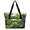 Multicolor 3, variant on Jiaoprinted Watercolor Sparrow Birds Tote Bag for Women, Lightweight Waterproof Large Shoulder Handbag with Zipper for Travel Gym Work Shopping, Cherry Blossoms Branches