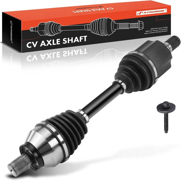 A-Premium CV Axle Shaft Assembly Compatible with Land Rover LR2 2008 2009 2010 2011 2012, L6 3.2L, Front Left Driver Side