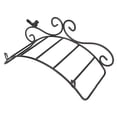 thumbnail image 3 of Soporte Para Manguera De Jardín, Pintura Decorativa En Aerosol De Hierro Negro, Antioxidante, 16,7x8,5 Pulgadas, Elegante Almacenamiento De Tuberías De Agua Para, 3 of 7