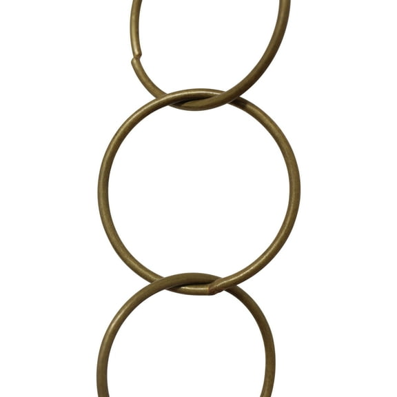 RCH Hardware CH-BR41-W Brass Chandelier Chain, 2 Sizes, Various Finishes (3 Feet)