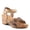 TAN MULTI, variant on L`Artiste Luvinlife Women’s Floral Wedge Sandal with Soft Cushioned Comfort