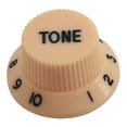 thumbnail image 6 of Cream Dark Blue Font 1 Volume & 2 Tone Guitar Control Knobs for & 1Pc Black Guitar Endpin Jack 6.35 Input, 6 of 8
