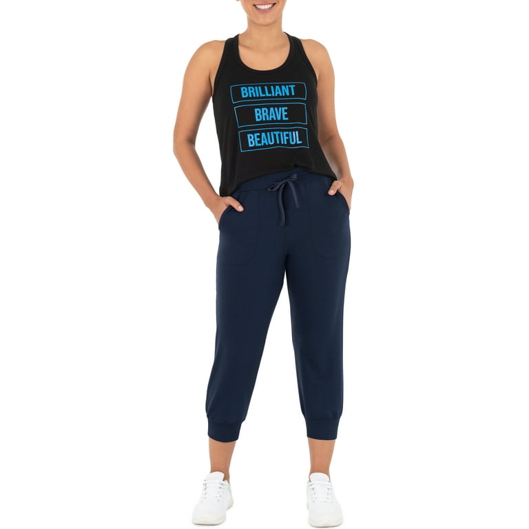 Athletic Works Women's and Women's Plus French Terry Athleisure