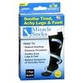 thumbnail image 2 of As Seen On TV Ontel Miracle Socks - Black, 2 of 6