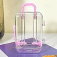 thumbnail image 4 of MIni Small Clear Plastic Beads Storage Containers Box with Hinged Lid for Storage of Small Items, Crafts, Jewelry, Hardware, 4 of 7