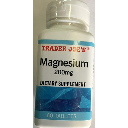 Magnesium 200mg (1 bottle) Trader Joe's