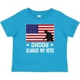 thumbnail image 3 of Inktastic Military Soldier Daddy Always my Hero Boys or Girls Baby T-Shirt, 3 of 5