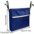 thumbnail image 2 of Wheelchair Storage Bag With Large Capacity For Daily Items, Easy Hook Design For Wheelchairs Walkers, Durable Oxford Cloth For Elderly And Disabled Users, 2 of 3