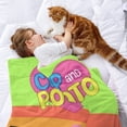thumbnail image 2 of Chip y Potato anti-pilling, suave, ligera, esponjosa y acogedora de lujo para hogar y cocina – Perfecta para niños y adultos,180X120cm, 2 of 6