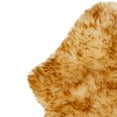 thumbnail image 3 of SAFAVIEH Sheep Skin Tiana Sheep Skin Area Rug, Champagne/Copper Brown, 2' x 3' Specialty, 3 of 5