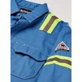 thumbnail image 4 of Bulwark B24430258 Enhanced Visibility Uniform Shirt - Light Blue - 3XL, 4 of 6