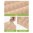 thumbnail image 4 of Abstract Bohemia Bar Stool Covers Set of 2, Modern Boho Floral Orange Stretch Washable Bar Chair Covers with Backs, Removable Pub Counter Height Chair Cover for Kitchen Dining Room Cafe, 4 of 7