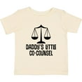 thumbnail image 3 of Inktastic Daddy Little Co Counsel Lawyer Boys or Girls Baby T-Shirt, 3 of 5