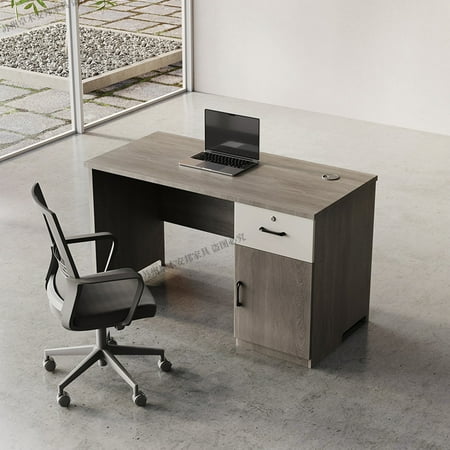 single person office desk simple product