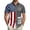 Dark Gray-E6, variant on Mens Casual Button Up Shirts American Flag Printed Short Sleeve 4th Of July Shirts 250 Year American 1776-2026 Patriotic Tee USA Independence Celebration Casual Tee,Brown 5XL