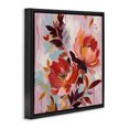 thumbnail image 3 of Stupell Industries Modern Blooming Petals Pattern Black Floating Frame Canvas Art, 18 x 18, by Lazar Studio, 3 of 8