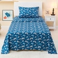 thumbnail image 7 of Viviland Kids Bed Sheet Set, 4-Piece Full Size Sheets, Microfiber Fitted Sheet with 15 Inches Deep Pocket and Corner Straps, Breathable & Silky Soft Game Controller Printed Sheet and Pillowcase Sets, 7 of 7