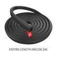 thumbnail image 2 of Universal Car Door Seal Strip, Weatherproof Rubber Sealing for Soundproofing, Dustproof, and Waterproof Protection, 2 of 3