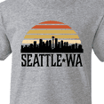 thumbnail image 4 of Inktastic Seattle Washington Skyline Sunset Youth T-Shirt, 4 of 5