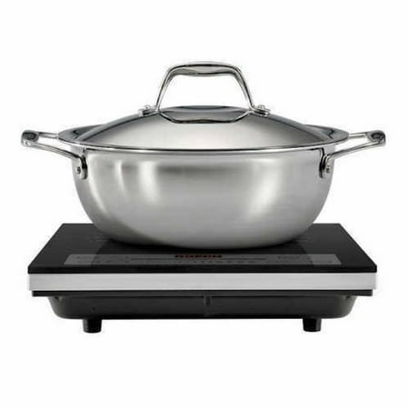 Tramontina 3 piece Induction Cooking System Set, Portable Cooktop