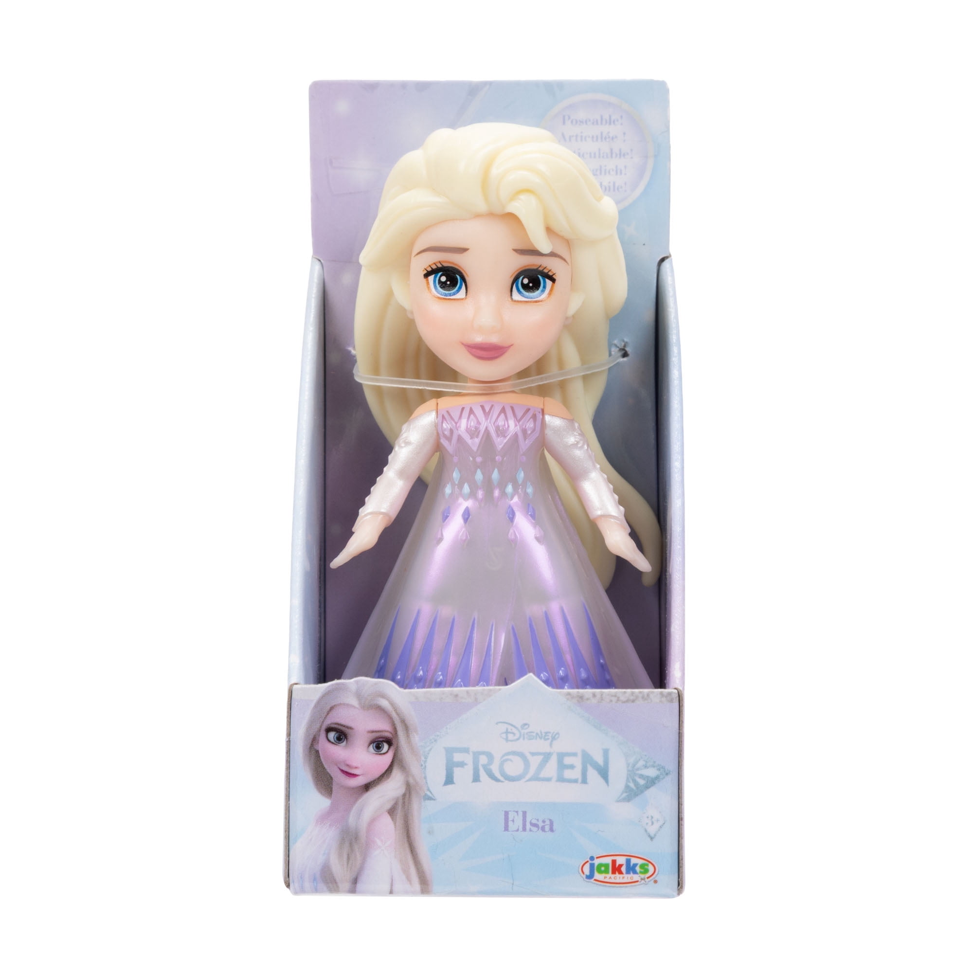 Disney Frozen Character Elsa Doll - 3 Inch Poseable Figure