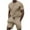 Khaki, variant on Men’s Outfits Plain Tracksuit Suit Set 2 Piece Crew Neck Shirt & Short Summer Activewear Sweatsuits Dark Gray XXXL