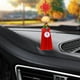 thumbnail image 1 of Colgante de coche, forma de loto, accesorios para automóviles, regalo, colgante de espejo retrovisor Rojo, 1 of 8