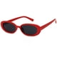 thumbnail image 1 of Mini Vintage Retro Extra Estrecho Oval Redondo Flaco Ojo de gato Gafas de sol Clout Goggles MFZFUKR LRWJ469-6, 1 of 5