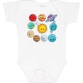 thumbnail image 3 of Inktastic Happy Sun Moon and Planets Boys or Girls Baby Bodysuit, 3 of 5