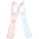 thumbnail image 2 of 2 soportes para hilo dental con carrete incorporado, alambre plano, repuestos (rosa + azul), 2 of 7