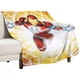 thumbnail image 2 of Manta de Iron Man, súper suave, acogedora y cálida manta de felpa para niños y niñas, mantas de franela ligeras y difusas para sofá, cama, viajes, camping, regalos de 60 x 50 pulgadas, 2 of 8