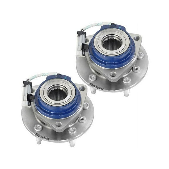 Front Wheel Hub Assembly Set - Compatible with 2006 - 2009 Chevy Impala 2007 2008