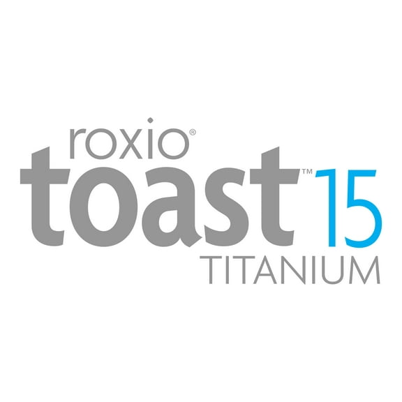Roxio Toast Titanium - (v. 15) - license - 1 user - ESD - Mac - Multi-Lingual