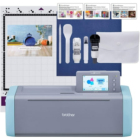 Brother ScanNCut SDX125e DIY Cutting Machine with Scanner and 6 CADXBLD1 Replacement Blades