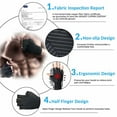 thumbnail image 4 of Therapy Glove Wrist Support Brace Anti-Arthritis Rheumatold Health Hand Pain Sleeve Gloves Black S, 4 of 6