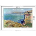 thumbnail image 5 of Art.com Cliffs at Varengeville Art Print by Claude Monet, White Frame Wall Art, 23" x 17", 5 of 5